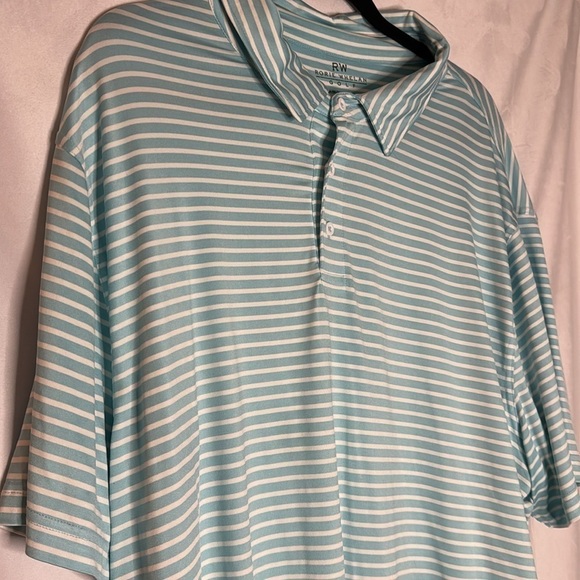 RORIE WHELAN STRIPE GOLF POLO (XXL) - Picture 4 of 7